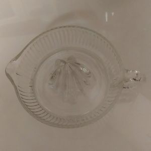 Juicer Glass Bowl Antique